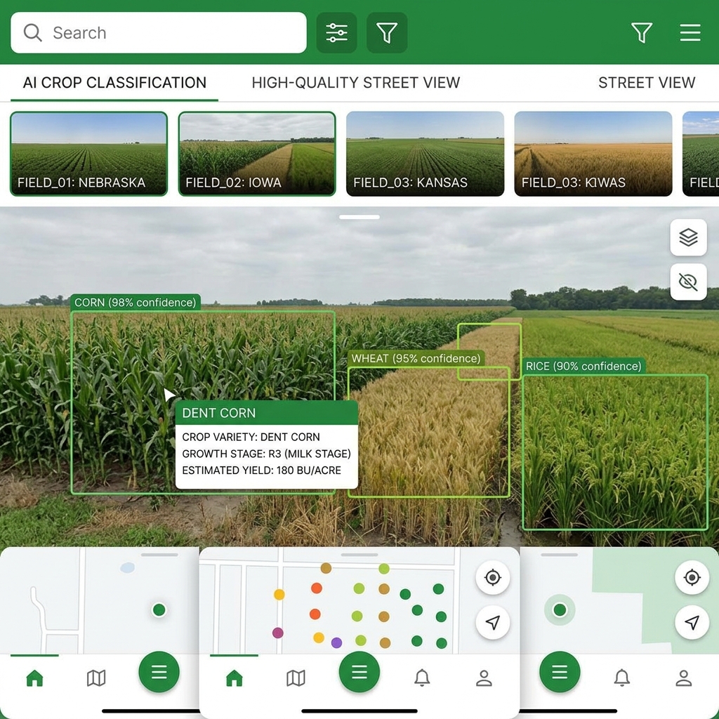 Crop Classification & Data Curation